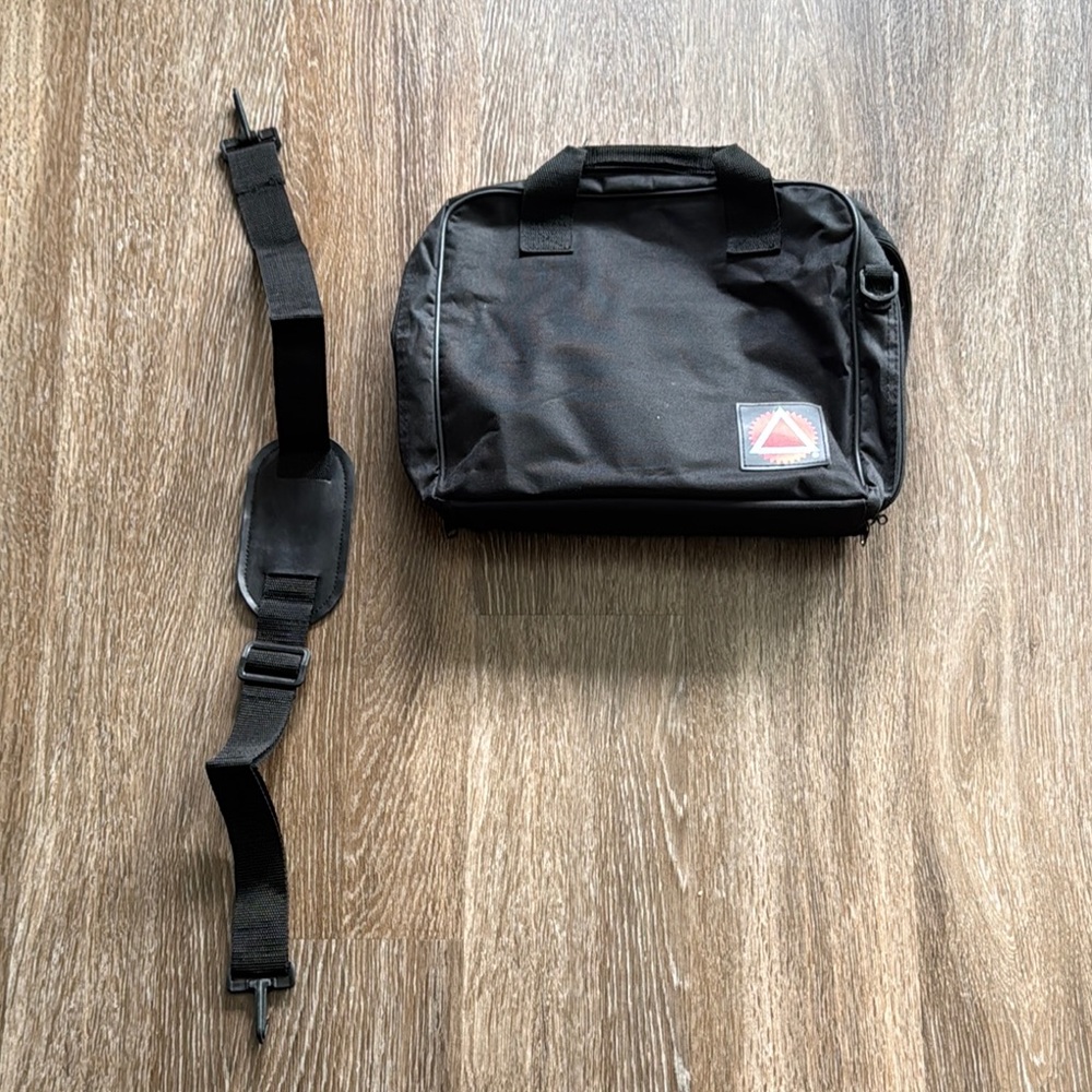 NEW Stylish Black Notary Bag – Unisex Work or Travel Bag ✍🏻